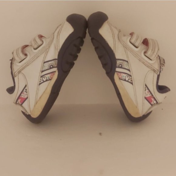 REEBOK | Baby Toddler Girls Running Shoes Purple White Size 4 - Picture 6 of 8